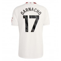 Pánský Fotbalový dres Manchester United Alejandro Garnacho #17 2023-24 Třetí Krátký Rukáv